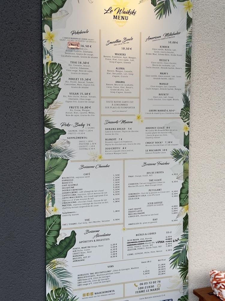 LE WAIKIKI - Menu Image 3