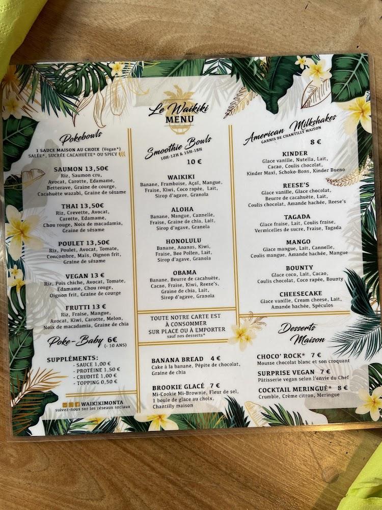 LE WAIKIKI - Menu Image 4